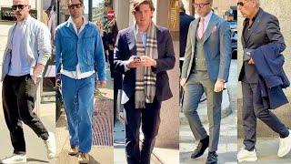 Top Men’s Fashion 2025 Real Italian Guys on Street Style Spring Milan Men’s Shopping #menshealth