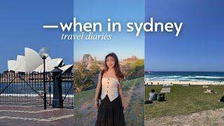 when in sydney— commuting is easy, tourist spots, & good food | australia travel diaries 