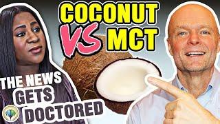طبيب حقيقي يتفاعل مع عبارات MCT النفط وزيت جوز الهند