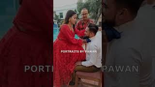 Post-wedding photoshoot of Bibek Pangeni and Srijana Subedi in Hotel Sneha