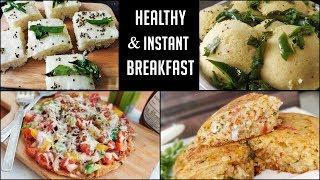 4 Breakfast Recipes | Healthy Breakfast | Breakfast Ideas (Indian) | Zayka Ka Tadka