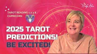 2025 PSYCHIC TAROT PREDICTIONS! Capricorn Reading and My SPIRIT GUIDE TALKS on Camera!