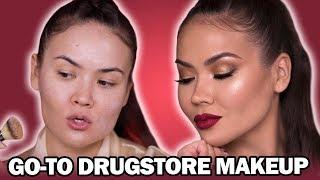 GO TO DRUGSTORE MAKEUP TUTORIAL | Maryam Maquillage