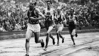 A Breathtaking finish between Emil Zátopek and Gaston Reiff in the 5,000m - London 1948 Olympics