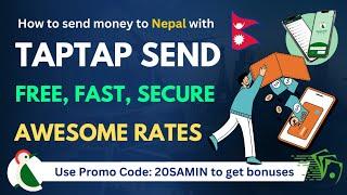 Taptap Send Money Transfer | Sending Money to Nepal with Taptap Send | Step-by-Step Guide + Bonus