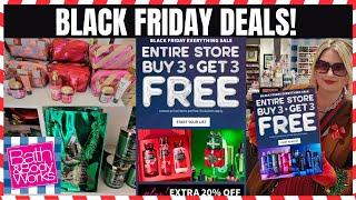 SURPRISES FOR BLACK FRIDAY? at Bath & Body Works | BLACK FRIDAY BUY 3 GET 3 FREE PLUS 20% OFF!