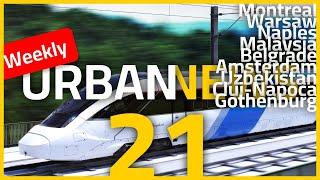 Montreal 2050 plan | Amsterdam subway problems | New tram depot in Warsaw | Urban news 21