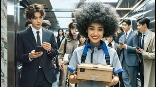 A delivery girl with instant noodle hairstyle is despised, but her legal knowledge conquers everyone