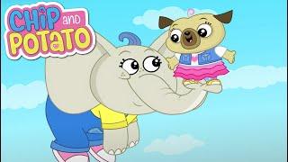 Chip and Potato | Fly Away Chip! | Cartoons For Kids | Watch More on Netflix