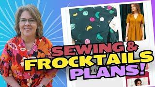 Frocktails Dress Plans, Sewing an Amazing Bag, and Making Pattern Adjustments