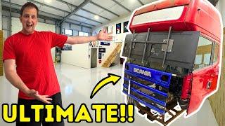 BUILDING A FULLY WORKING TRUCK SIMULATOR USING A SCANIA CAB | #truckertim