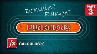 Domain and Range| Calculus 1