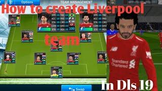 How to get Liverpool FC full team in dream league soccer 2019