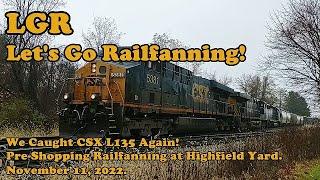 Computer Screen Fizzles - What to Do? - Let's Go Railfanning! - November 11, 2022.