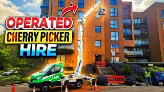 Cherry Picker Hire in London | Truck Mount cherry picker hire with operator