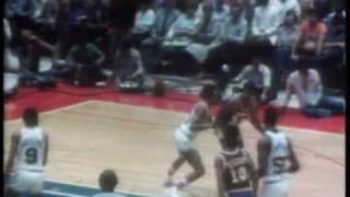 NBA Moment - 1980 Finals Magic Johnson plays at center