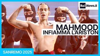 Mahmood infiamma l'Ariston