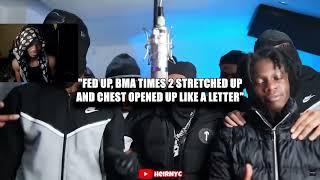 UK DRILL: RUDEST PLUGGED IN WITH FUMEZ BARS (PART 5) REACTION