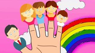 Finger Family Song - Fun Kids Song That Teaches Relatives