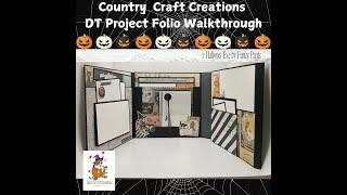 Country Craft Creations | Hallows Eve Folio WALKTHROUGH