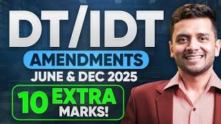  June & Dec 2025 CMA Exam Alert | Tax Amendments Explainedby Nikkhil Gupta Sir | 10 marks guarantee