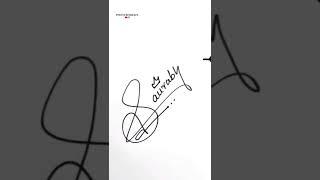Signature of Saurabh..... #shorts #autograph #signature #calligraphy #saurabh #sourabh
