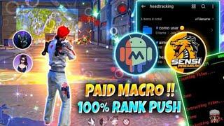 OB46 brazilian  Macro For Android  Aimlock Aimbot Macrodroid Free Fire And Free Fire Max Auto Hs