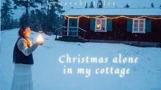 A Cozy Christmas Alone in My Tiny Cottage | Chapter 5 | Silent Vlog