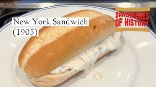 New York Sandwich (1905) on Sandwiches of History⁣