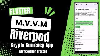 Building A Flutter Crypto App with MVVM Architecture (AsyncNotifier  , Freezed  , FPDart)