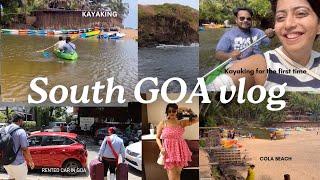 KAYAKING IN SOUTH GOA  ! Mein Beach pe Gir gayi  | Vlogs with @shivanitechyglamgirl