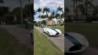 Watch as the 1954 Ferrari 250 Monza Spider by Scaglietti makes its grand arrival at Moda Miami!