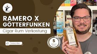 Ramero x Götterfunken Cigar Rum Verkostungsvideo #rumvlog #rumreview #götterfunken #heimatdistillers