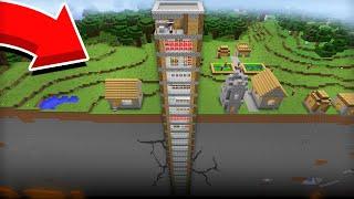 ВСЁ ЭТО ВРЕМЯ ПОД МОИМ ДОМОМ НАХОДИЛСЯ НЕБОСКРЁБ В МАЙНКРАФТ | Компот Minecraft