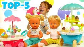 Nenuco Puppen TOP-5 Videos für Kinder. Alles für zwei. Irene und Puppen