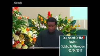 Our Need of the Savior-----Omega Truth Bible Study - Live Stream 2/4/2017
