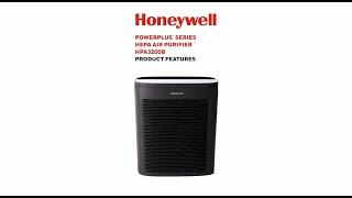 Honeywell Insight® Series HEPA Air Purifier HPA3200B - Product Features