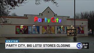 Party City, Big Lots! stores closing