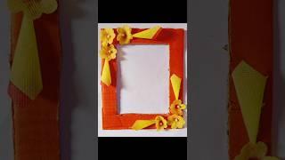 beautiful photo frame ️ using bag#diy #handmade #easy #diycrafts #shortvideo