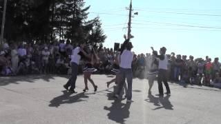 Школа танцев "Beso de la Salsa". Уличные театры 2013. Архангельск