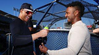 We gave Ozzie Albies the mic for World Series Game 1!