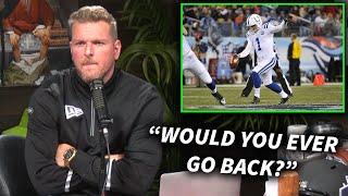 Pat McAfee Talks If He Ever Thinks About Getting Back Into Kicking