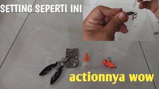 SETTING SOFT FROG BIAR BISA DI LEMPAR JAUH DAN MAKIN BAGUS ACTIONNYA