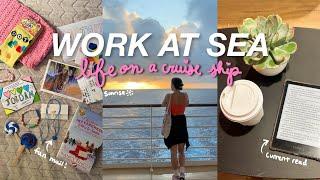 a REALISTIC day in my life on Utopia of the Seas   working on a cruise ship 