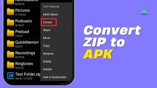 How To Convert ZIP to APK on Android (2024) - Easy Fix