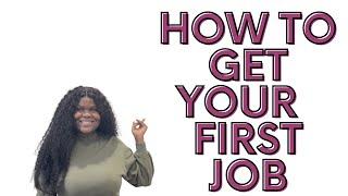 HOW TO GET YOUR FIRST JOB IN AUSTRALIA