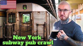 drinking at every Subway stop...Worst Idea Ever!?