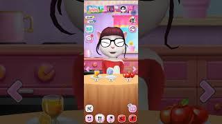 Angela Eating food | #funny #talkingtom #gamingglory #mytalkingtom