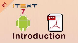 How to Create Android PDF using iText 7 library, itext android tutorial