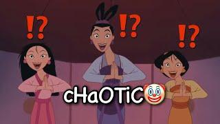 Ting-Ting, Su & Mei being CHAOTIC princesses in Mulan II